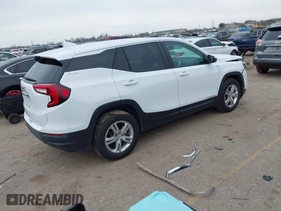 2024 GMC Terrain SLE z VIN 3GKALMEG3RL382747, wystawiony jako IAAI lot #41568279 z przebiegiem 9222 mil mil oraz . Historia ofert i sprzedaży dostępna na DreamBid. Obrazek 4.