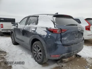 2018 Mazda CX-5 S Premium with VIN JM3KFBDM5J1378978, listed as a Copart auction lot 41803245 with 76,758 mi miles and Salvage Title. Bid and sale history available at DreamBid. Image 2.