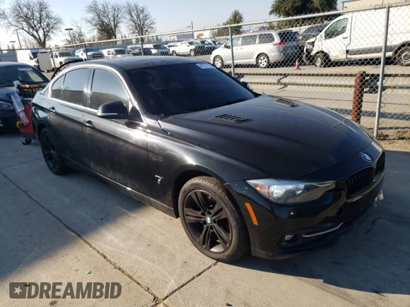 2017 BMW 3 Series 330e iPerformance with VIN WBA8E1C36HA030087, listed as a Copart auction lot 41777775 with 122,198 mi miles and Clean Title. Bid and sale history available at carsss.com. Image 4.