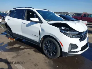 2023 Chevrolet Equinox RS with VIN 3GNAXMEG0PS137169, listed as a IAAI auction lot 41188861 with 41,178 mi miles. Bid and sale history available at carsss.com. Image 1.