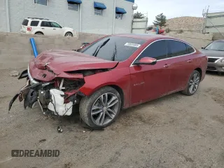 2022 Chevrolet Malibu Premier with VIN 1G1ZE5SXXNF117517, listed as a Copart auction lot 50658805 with 45,676 mi miles and Salvage Title. Bid and sale history available at DreamBid. Image 1.