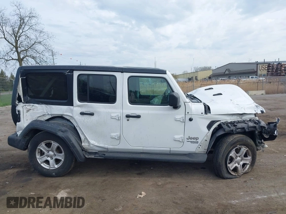 2020 Jeep Wrangler Unlimited Sport S z VIN 1C4HJXDG6LW241594, wystawiony jako IAAI lot #42045756 z przebiegiem 98 642 mil mil oraz . Historia ofert i sprzedaży dostępna na DreamBid. Obrazek 13.