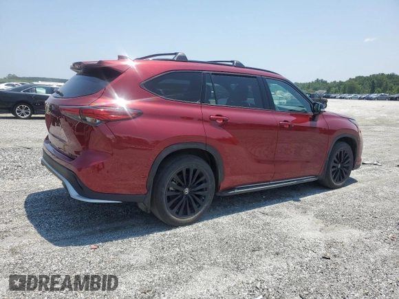 2023 Toyota Highlander L z VIN 5TDKDRBH5PS017100, wystawiony jako Copart lot #61587625 z przebiegiem 49 508 mil mil oraz Szkoda całkowita • Salvage title. Historia ofert i sprzedaży dostępna na DreamBid. Obrazek 3.