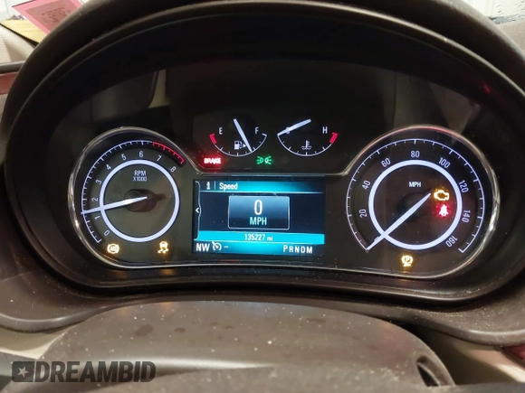 2015 Buick Regal with VIN 2G4GK5EX4F9284884, listed as a IAAI auction lot 41048709 with 135,227 mi miles and . Bid and sale history available at DreamBid. Image 7.