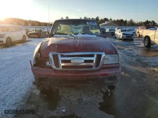 2006 Ford Ranger XL with VIN 1FTZR15E06PA71447, listed as a Copart auction lot 89256025 with 126,293 mi miles and Salvage Title. Bid and sale history available at carsss.com. Image 5.