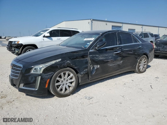 2016 Cadillac CTS Sedan RWD with VIN 1G6AP5SX2G0131368, listed as a Copart auction lot 75828414 with 93,153 mi miles and Salvage Title. Bid and sale history available at carsss.com. Image 1.