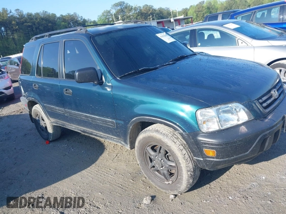 1997 Honda CR-V with VIN JHLRD1857VC011409, listed as a IAAI auction lot 41971474 with 377,770 mi miles. Bid and sale history available at carsss.com. Image 1.