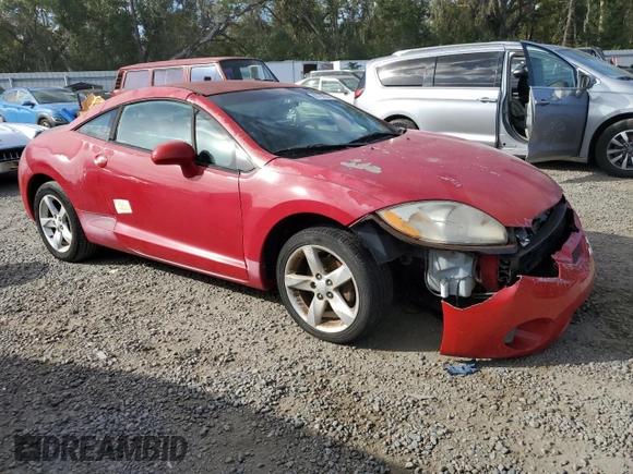 2007 Mitsubishi Eclipse GS with VIN 4A3AK24F07E063568, listed as a Copart auction lot 80790034 with 0 mi miles and Non Repairable. Bid and sale history available at carsss.com. Image 4.