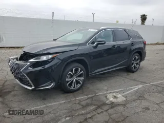 2022 Lexus RX 350L z VIN JTJHZKEAXN2024238, wystawiony jako Copart lot #54218355 z przebiegiem 18 761 mil mil oraz Szkoda całkowita • Salvage title. Historia ofert i sprzedaży dostępna na DreamBid. Obrazek 1.