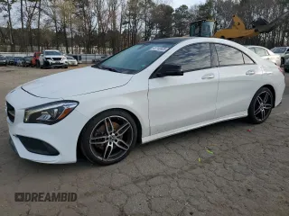 2019 Mercedes-Benz CLA with VIN WDDSJ4EB6KN730546, listed as a Copart auction lot 48740635 with 61,403 mi miles and Salvage Title. Bid and sale history available at carsss.com. Image 1.