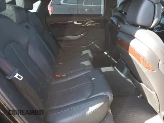 2014 Audi A8 4.0T с VIN WAUR2AFDXEN005361, выставлен на аукционе Copart как лот 46828285 с пробегом 106 984 миль миль и Списание • Salvage title. История ставок и продаж доступна на DreamBid. Изображение 10.