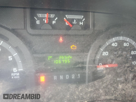 2013 Ford Econoline Passenger XL с VIN 1FBNE3BL4DDB01769, выставлен на аукционе IAAI как лот 42408989 с пробегом 106 795 миль миль и . История ставок и продаж доступна на DreamBid. Изображение 1.
