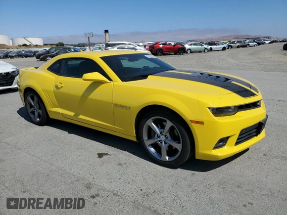 2014 Chevrolet Camaro SS with VIN 2G1FK1EJ1E9213024, listed as a Copart auction lot 60081665 with 174,469 mi miles and Salvage title. Bid and sale history available at DreamBid. Image 4.