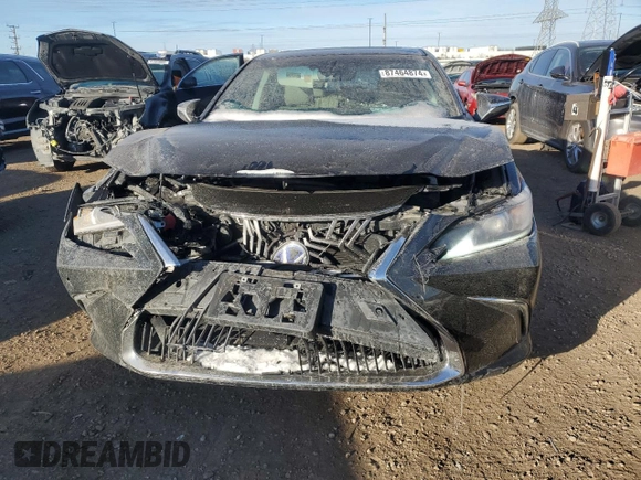 2021 Lexus ES with VIN 58ADA1C18MU013087, listed as a Copart auction lot 87464874 with 20,124 mi miles and Salvage Title. Bid and sale history available at carsss.com. Image 5.