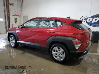 2024 Hyundai Kona SE with VIN KM8HA3AB5RU099935, listed as a Copart auction lot 54499245 with 27,291 mi miles and Clean Title. Bid and sale history available at carsss.com. Image 2.