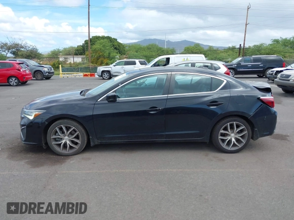 2020 Acura ILX w/Premium Pkg with VIN 19UDE2F78LA007717, listed as a IAAI auction lot 41709255 with 36,673 mi miles. Bid and sale history available at carsss.com. Image 14.