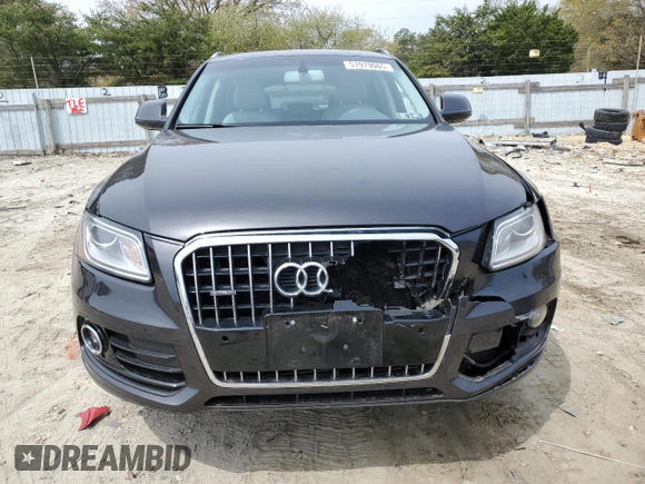 2014 Audi Q5 Premium Plus with VIN WA1LFAFP7EA125868, listed as a Copart auction lot 51979065 with 117,756 mi miles and Salvage title. Bid and sale history available at DreamBid. Image 5.