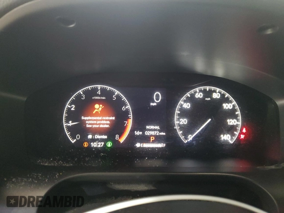 2024 Honda HR-V Sport with VIN 3CZRZ2H5XRM726669, listed as a Copart auction lot 43931535 with 29,872 mi miles and Salvage Title. Bid and sale history available at carsss.com. Image 9.