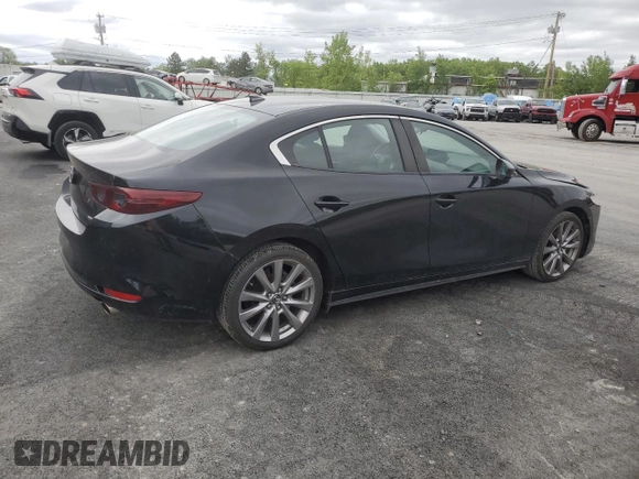 2019 Mazda 3 Preferred with VIN 3MZBPADL3KM106423, listed as a Copart auction lot 57376795 with 79,422 mi miles and Salvage title. Bid and sale history available at DreamBid. Image 3.