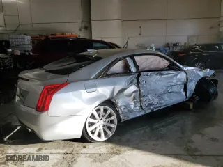 2015 Cadillac ATS Coupe Luxury AWD with VIN 1G6AH1RX4F0113934, listed as a Copart auction lot 84439094 with 56,679 mi miles and Salvage Title. Bid and sale history available at carsss.com. Image 3.