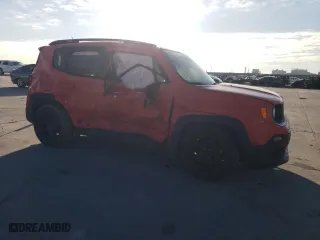 2017 Jeep Renegade Altitude with VIN ZACCJABB9HPG44939, listed as a Copart auction lot 48578125 with 90,965 mi miles and Salvage Title. Bid and sale history available at carsss.com. Image 4.