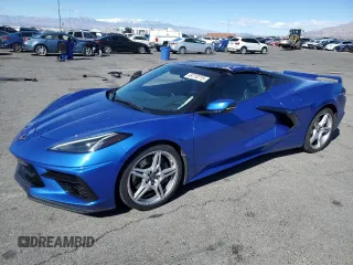 2023 Chevrolet Corvette 1LT z VIN 1G1YA2D42P5110384, wystawiony jako Copart lot #49710715 z przebiegiem 47 926 mil mil oraz Szkody całkowita. Historia ofert i sprzedaży dostępna na DreamBid. Obrazek 1.