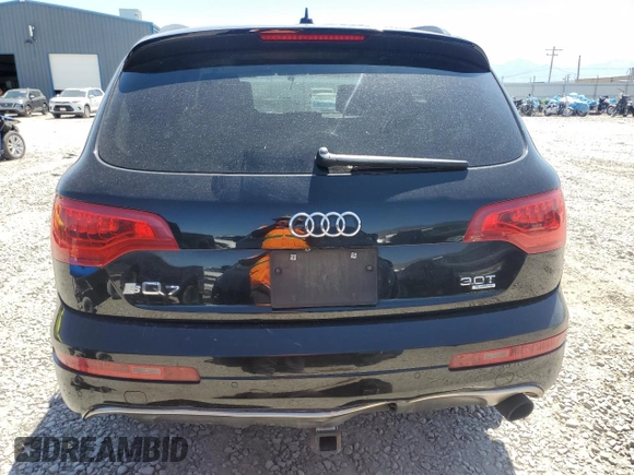 2014 Audi Q7 Premium with VIN WA1CGAFEXED012944, listed as a Copart auction lot 64047835 with 215,935 mi miles and Clean title. Bid and sale history available at DreamBid. Image 6.