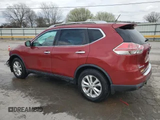2016 Nissan Rogue SV with VIN 5N1AT2MTXGC918273, listed as a Copart auction lot 49716755 with 54,505 mi miles and Salvage Title. Bid and sale history available at carsss.com. Image 2.