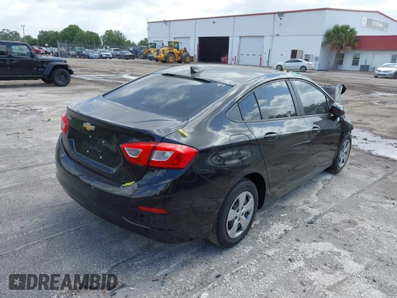 2018 Chevrolet Cruze LS with VIN 1G1BC5SM0J7119083, listed as a IAAI auction lot 42130123 with 139,283 mi miles and . Bid and sale history available at DreamBid. Image 4.