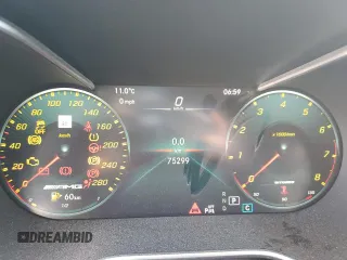 2020 Mercedes-Benz C 43 AMG z VIN WDDWJ6EB9LF944195, wystawiony jako Copart lot #46895095 z przebiegiem 75 299 mil mil oraz Szkoda całkowita • Salvage title. Historia ofert i sprzedaży dostępna na DreamBid. Obrazek 9.