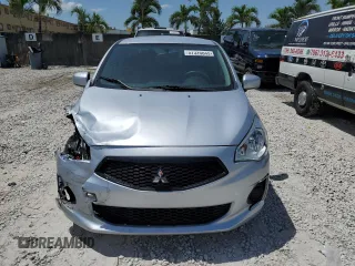 2020 Mitsubishi Mirage ES z VIN ML32F3FJ5LHF11336, wystawiony jako Copart lot #57326845 z przebiegiem 64 411 mil mil oraz Szkoda całkowita • Salvage title. Historia ofert i sprzedaży dostępna na DreamBid. Obrazek 5.