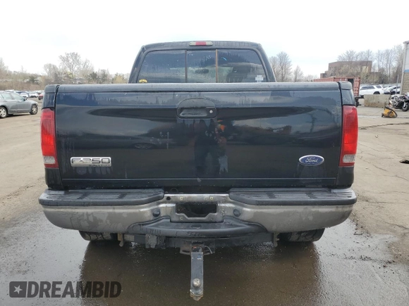 2005 Ford F-350 XL with VIN 1FTWW31P05EC09657, listed as a Copart auction lot 51969665 with 158,206 mi miles and Salvage Title. Bid and sale history available at DreamBid. Image 6.