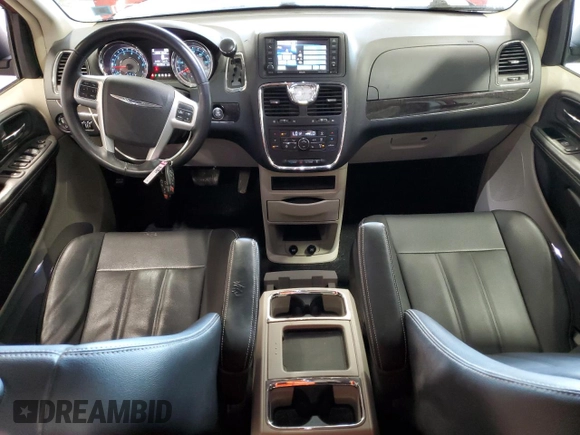 2016 Chrysler Town & Country Touring with VIN 2C4RC1BGXGR112948, listed as a Copart auction lot 54141965 with 60,100 mi miles and Salvage Title. Bid and sale history available at carsss.com. Image 8.