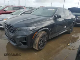 2025 BMW X6 M with VIN 5YM23ET08S9W88182, listed as a Copart auction lot 74625394 with 1,281 mi miles and Non Repairable. Bid and sale history available at carsss.com. Image 1.