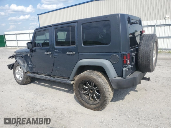 2008 Jeep Wrangler Unlimited X with VIN 1J4GA39188L520203, listed as a Copart auction lot 55226525 with 144,560 mi miles and Salvage Title. Bid and sale history available at carsss.com. Image 2.