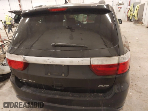 2012 Dodge Durango Crew with VIN 1C4SDJDT6CC205946, listed as a IAAI auction lot 41531175 with 211,372 mi miles and . Bid and sale history available at carsss.com. Image 16.