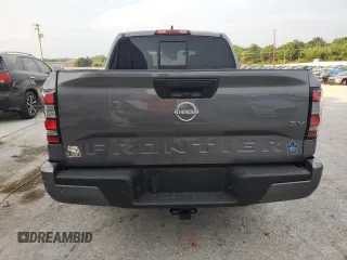 2022 Nissan Frontier SV with VIN 1N6ED1EJ0NN615902, listed as a Copart auction lot 59727044 with 0 mi miles and Non Repairable. Bid and sale history available at carsss.com. Image 6.