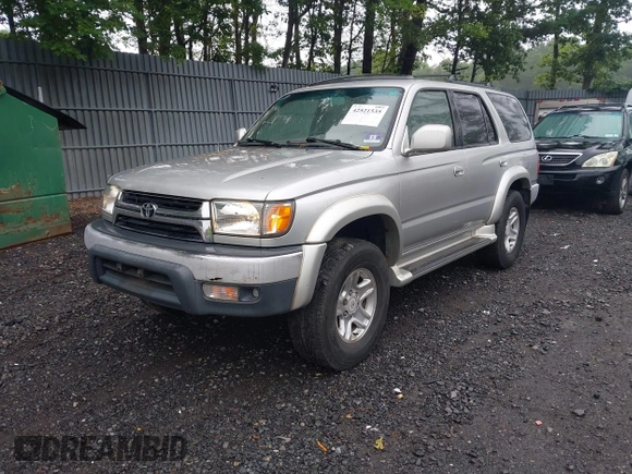 2002 Toyota 4Runner SR5 z VIN JT3HN86R620391610, wystawiony jako IAAI lot #42521535 z przebiegiem 178 094 mil mil oraz . Historia ofert i sprzedaży dostępna na DreamBid. Obrazek 2.