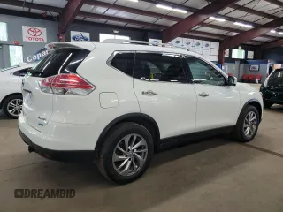 2014 Nissan Rogue SL with VIN 5N1AT2MV7EC782408, listed as a Copart auction lot 56377705 with 127,824 mi miles and Clean Title. Bid and sale history available at DreamBid. Image 3.