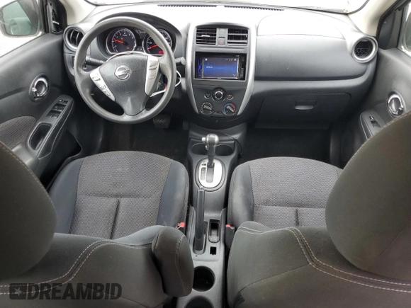 2015 Nissan Versa SV with VIN 3N1CN7AP5FL931837, listed as a Copart auction lot 57343155 with 104,494 mi miles and Salvage title. Bid and sale history available at DreamBid. Image 8.