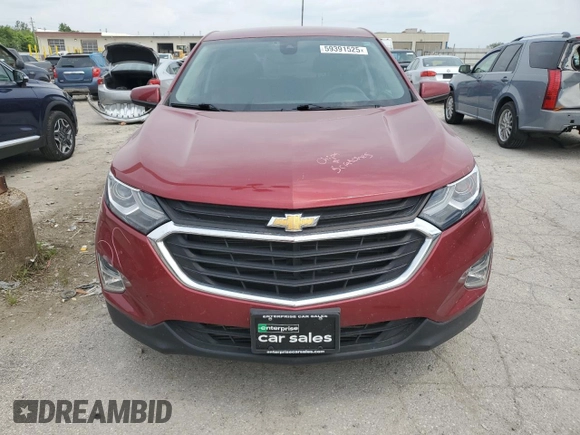 2021 Chevrolet Equinox LT with VIN 2GNAXKEV6M6100835, listed as a Copart auction lot 59391525 with 101,935 mi miles and Salvage title. Bid and sale history available at DreamBid. Image 5.