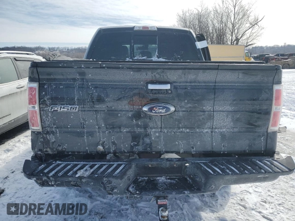 2013 Ford F-150 XL with VIN 1FTFW1ET1DFE04090, listed as a Copart auction lot 45906055 with 202,215 mi miles and Salvage Title. Bid and sale history available at carsss.com. Image 6.