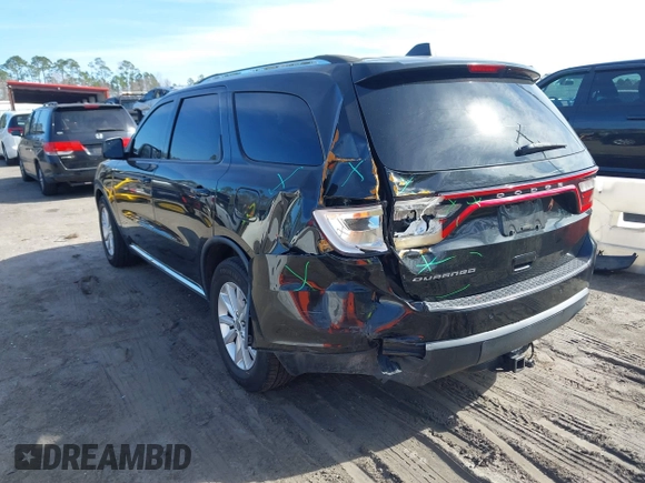 2014 Dodge Durango SXT with VIN 1C4RDHAG9EC266905, listed as a IAAI auction lot 41468103 with 162,150 mi miles and . Bid and sale history available at DreamBid. Image 3.