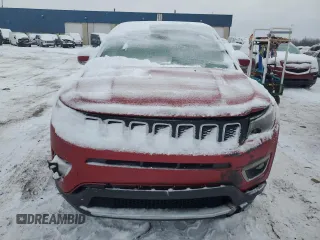 2020 Jeep Compass Limited with VIN 3C4NJDCB1LT138936, listed as a Copart auction lot 45344685 with 53,183 mi miles and Salvage Title. Bid and sale history available at carsss.com. Image 5.