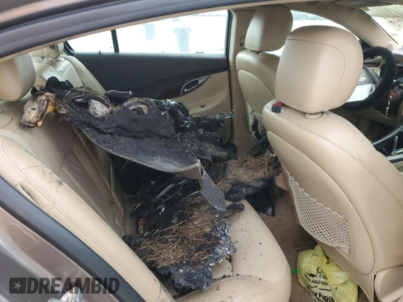 2012 Buick LaCrosse Premium 1 with VIN 1G4GE5E32CF234024, listed as a Copart auction lot 46026985 with Not provided miles and Non repairable. Bid and sale history available at DreamBid. Image 10.