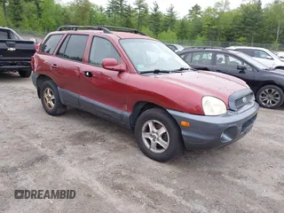 2004 Hyundai Santa Fe GLS with VIN KM8SC73D44U584940, listed as a IAAI auction lot 42284958 with 228,827 mi miles and . Bid and sale history available at DreamBid. Image 1.