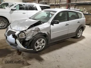 2007 Pontiac Vibe with VIN 5Y2SL65877Z410074, listed as a Copart auction lot 41777145 with 205,479 mi miles and Salvage Title. Bid and sale history available at carsss.com. Image 1.