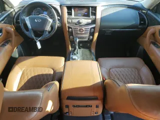 2018 Infiniti QX80 with VIN JN8AZ2NE3J9195104, listed as a Copart auction lot 66780704 with 109,427 mi miles and Clean Title. Bid and sale history available at carsss.com. Image 8.