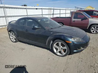 2004 Mazda RX-8 with VIN JM1FE173040120372, listed as a Copart auction lot 76424304 with Not Provided miles and Salvage Title. Bid and sale history available at DreamBid. Image 4.