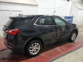 2020 Chevrolet Equinox LT with VIN 2GNAXUEV5L6137224, listed as a Copart auction lot 50930575 with 41,693 mi miles and Salvage Title. Bid and sale history available at carsss.com. Image 3.